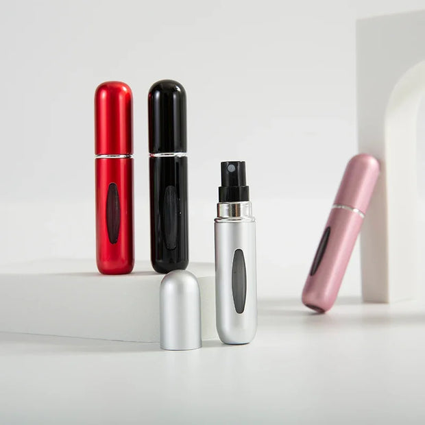 5Ml Perfume Spray Bottle, Portable Perfume Atomizer Fillable Mini Perfume Bottle Perfume Empty Bottle Scent Pump Box