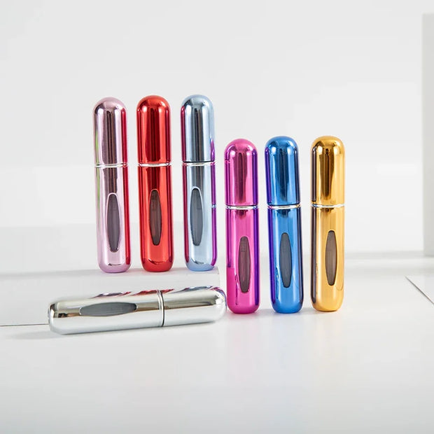 5Ml Perfume Spray Bottle, Portable Perfume Atomizer Fillable Mini Perfume Bottle Perfume Empty Bottle Scent Pump Box
