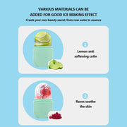 Home Items Clearance Sale Ice Face Mould Ice Holder for Face Ice Stick Beauty Facial Icing Roller Skin Care Silicone Face Ice Icing Tool Ice Sphere For